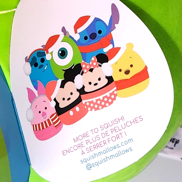 🎄 MIKE WOZOWSKI 👁 Disneys Monster Ink Christmas 2023 Original Squishmallow NWT - Picture 7 of 9